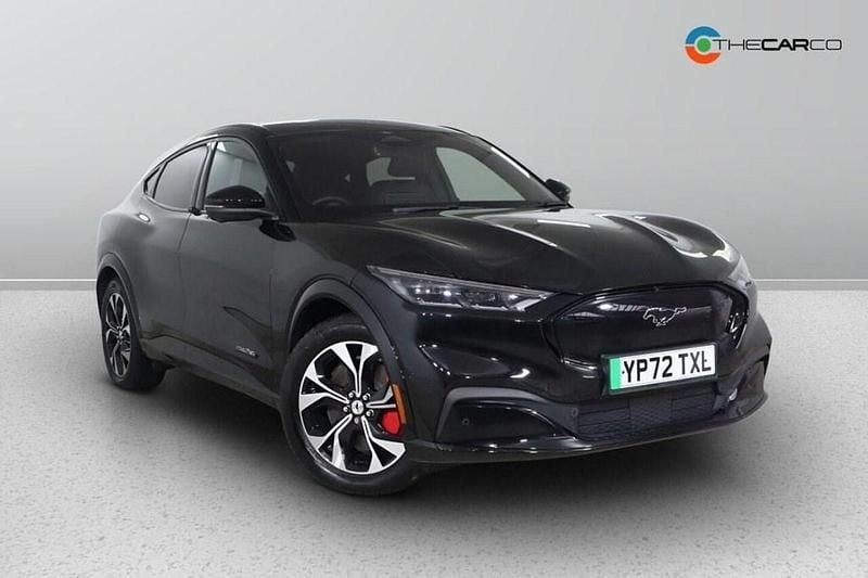 Black Used 2022 Ford Mustang Mach-E Extended Range SUV | £26,675 (Fair price) - Image 1/3