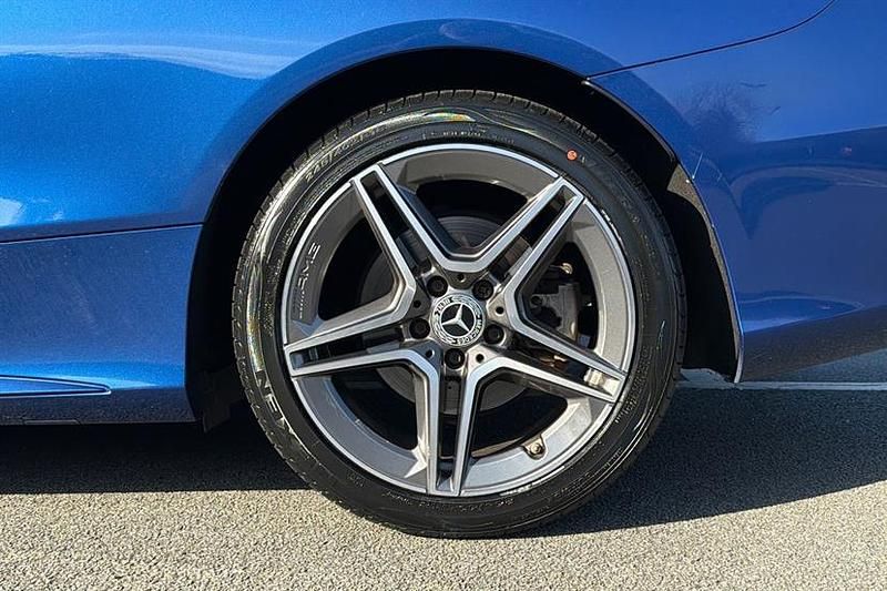 Used Mercedes C200 AMG line 184 HP (135 kW) 2023 Spectral blue Coupe