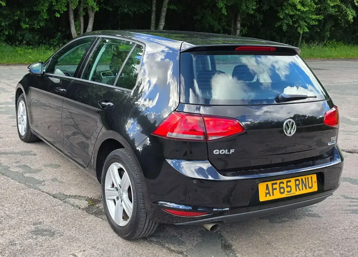Used VW Golf VII Match 2015 Black Hatchback