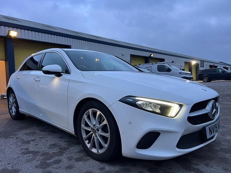 White Used 2019 Mercedes A200 Premium Hatchback | £13,495 (Good price) - Image 1/4