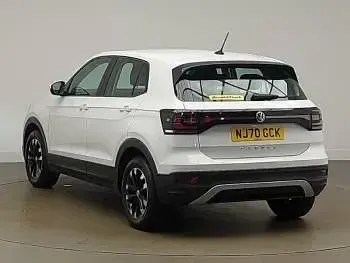 Used VW T-Cross S 95 HP (69 kW) 2020 White SUV