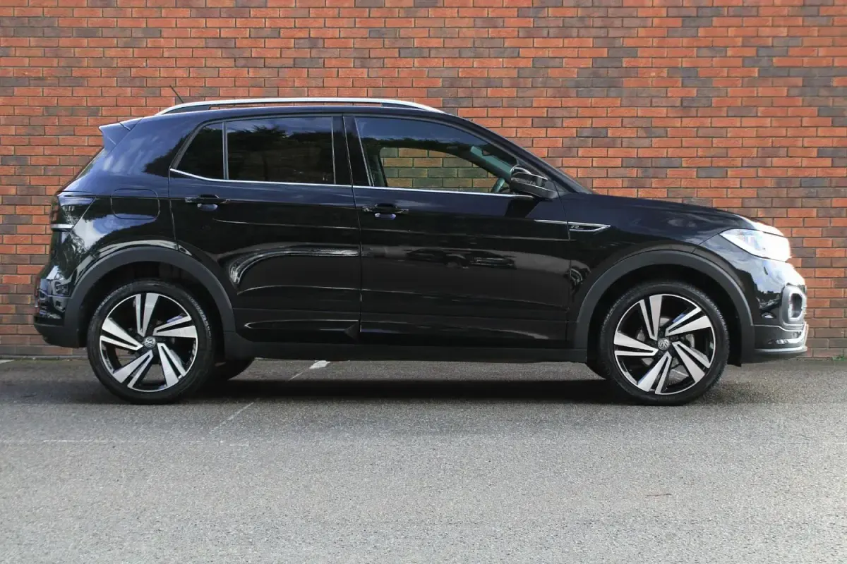 Usado VW T-Cross R-line 115 CV (84 kW) 2020 Negro SUV