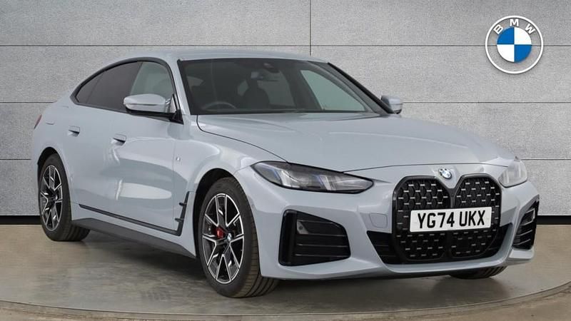 Grey Used 2024 BMW 420 Gran Coupé M Sport Coupe | £37,998 (Fair price) - Image 1/4