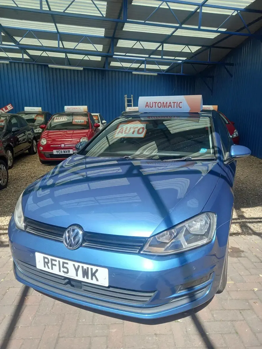 Used VW Golf VII Match 2015 Blue Hatchback
