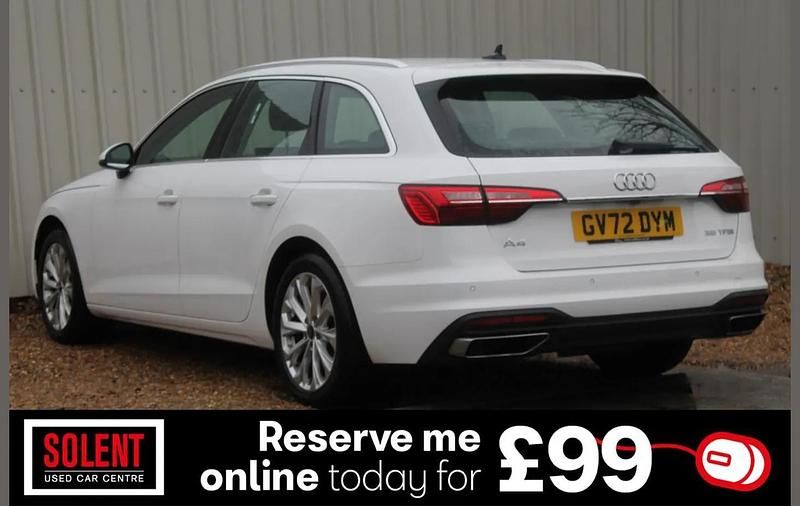 Begagnad Audi A4 Comfort 147 HK (108 kW) 2022 Vit Kombi