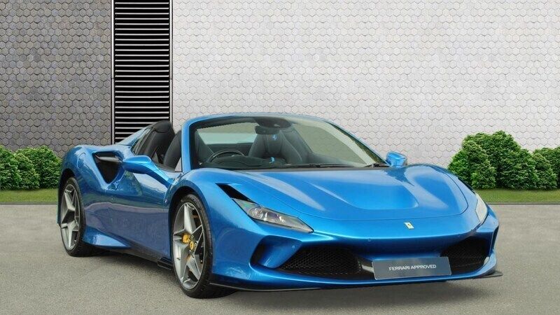 Blu corsa Used 2021 Ferrari F8 Cabriolet | £229,995 - Image 1/4