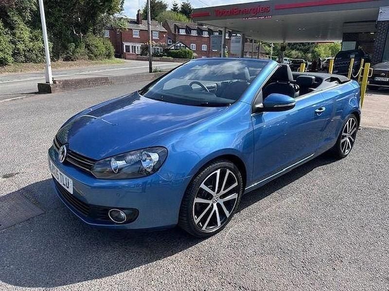 Used VW Golf Cabriolet GT 2015 Blue Cabriolet