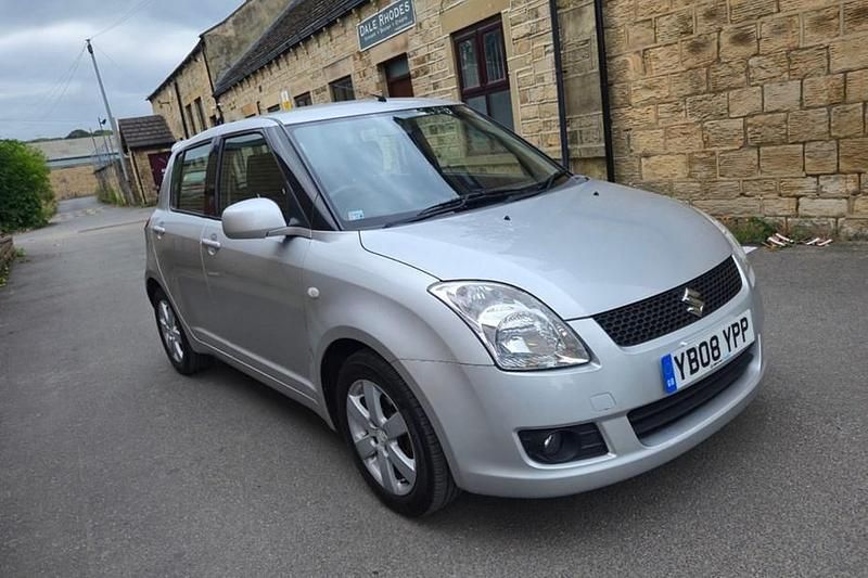 Silver Used 2008 Suzuki Swift GLX Hatchback | £1,995 (Good price) - Image 1/1