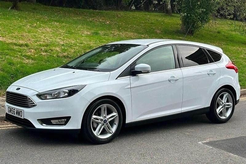 White Used 2015 Ford Focus Titanium Hatchback | £6,795 (Fair price) - Image 1/1