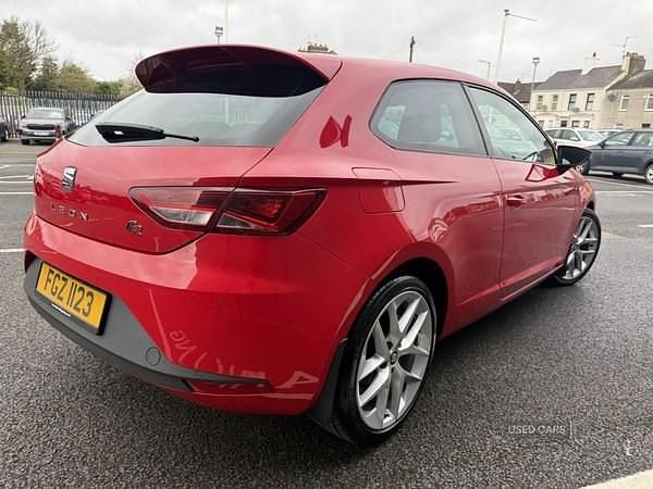 Used Seat Leon FR 150 HP (110 kW) 2017 Red Hatchback