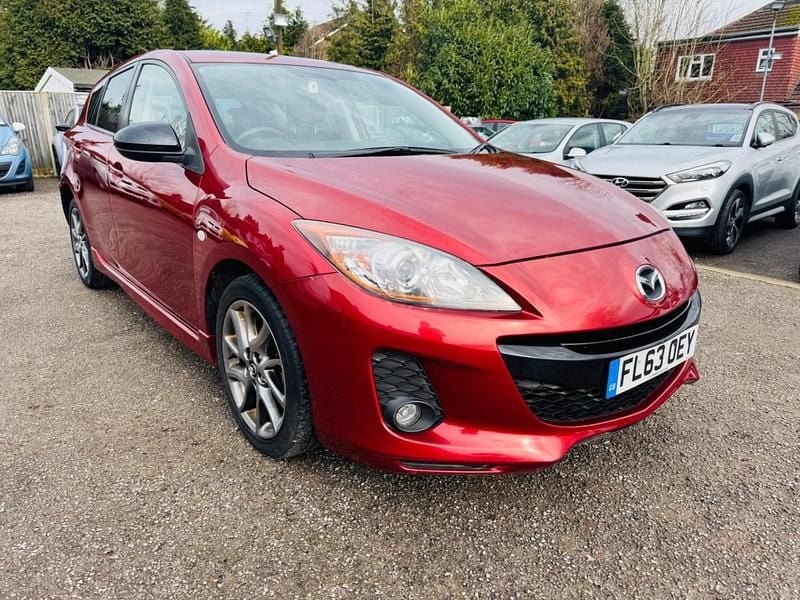 Red Used 2013 Mazda 3 Edition Hatchback | £5,295 (Good price) - Image 1/4