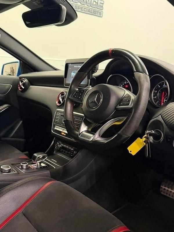 Used Mercedes A45 AMG AMG 381 HP (280 kW) 2016 Blue Hatchback