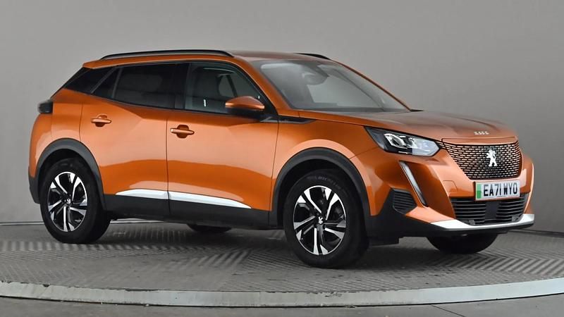 Orange Used 2021 Peugeot 2008 Allure SUV | £11,498 (Fair price) - Image 1/3
