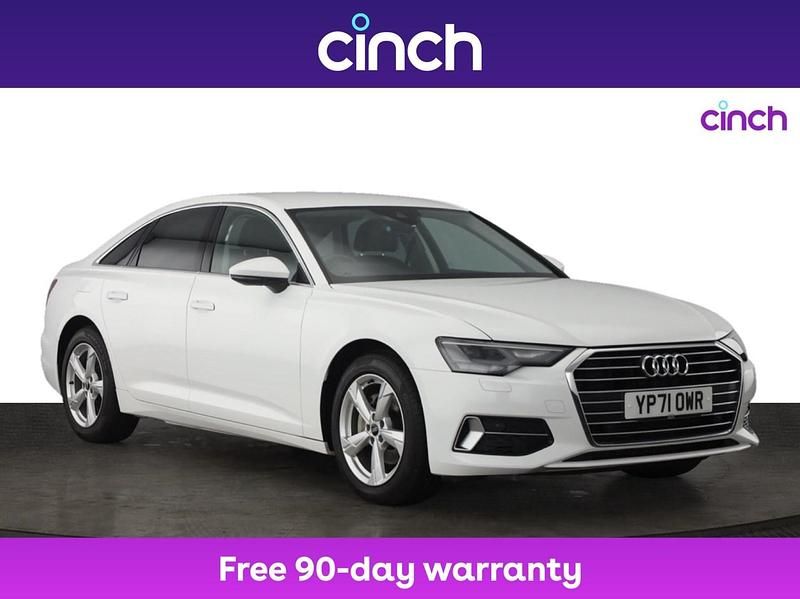 White Used 2021 Audi A6 Sport Sedan | £19,849 (Good price) - Image 1/3