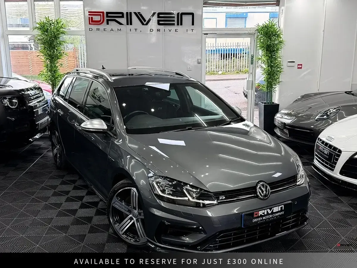 Used VW Golf VII R 310 HP (228 kW) 2018 Grey Estate