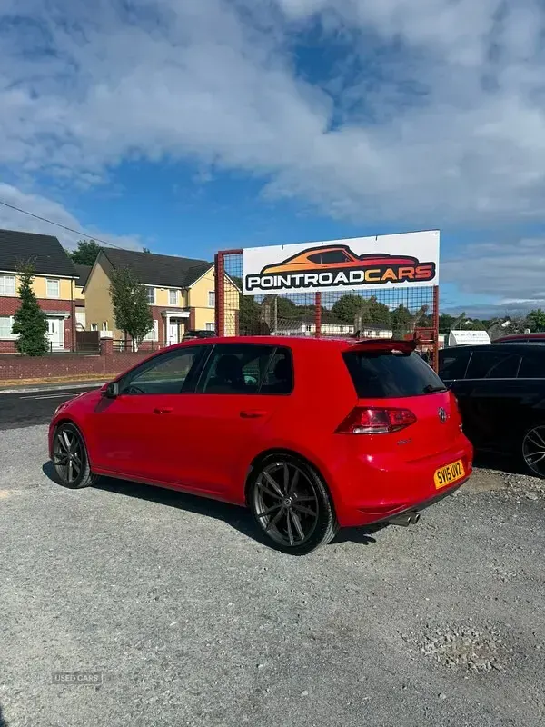 Used VW Golf VII GT 2015 Red Hatchback