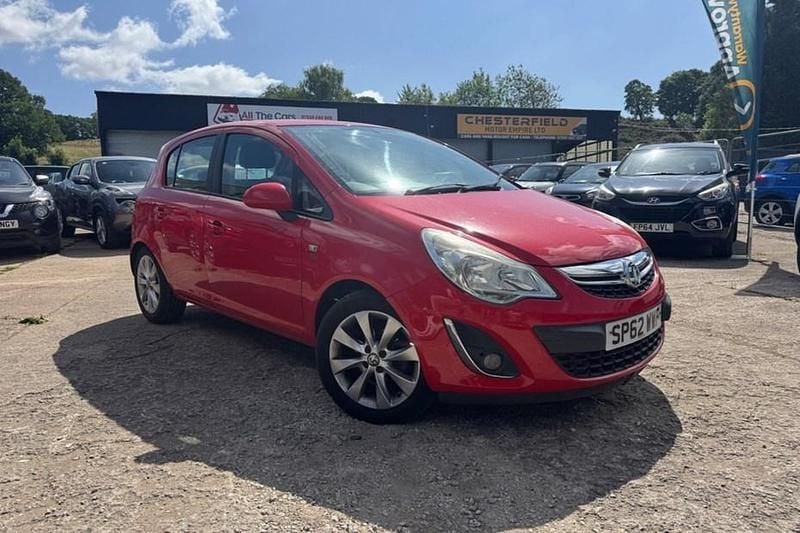 Red Used 2012 Vauxhall Corsa Active Hatchback | £1,795 (Super price) - Image 1/1
