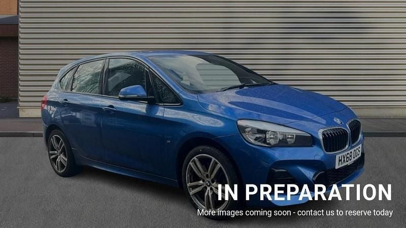 Blue Used 2018 BMW 225 M Sport Hatchback | £12,990 (Fair price) - Image 1/4