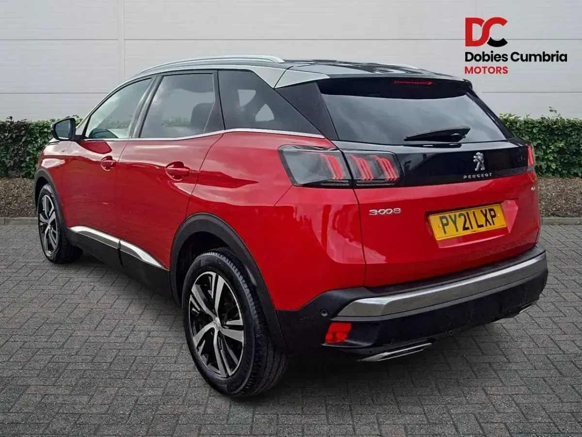 Used Peugeot 3008 GT 131 HP (96 kW) 2021 Red SUV