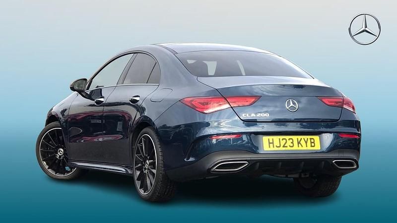 Used Mercedes CLA200 AMG Line Premium Plus 2023 Blue Coupe