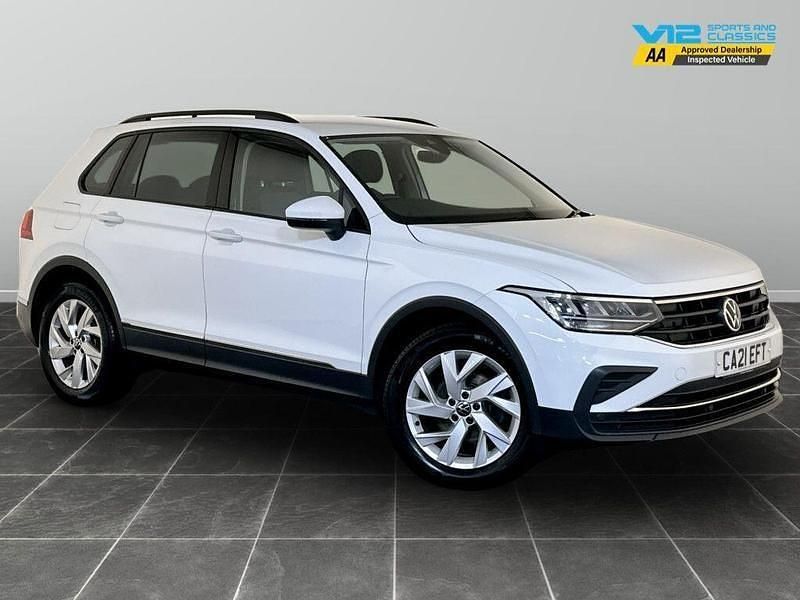 White Used 2021 VW Tiguan S SUV | £11,795 (Fair price) - Image 1/2