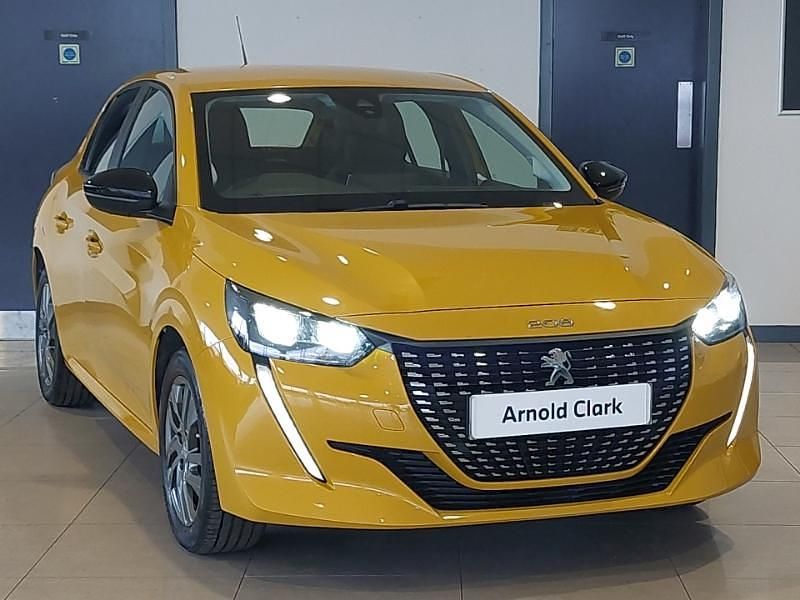 Yellow Used 2022 Peugeot 208 Active Premium Hatchback | £12,498 (Fair price) - Image 1/4