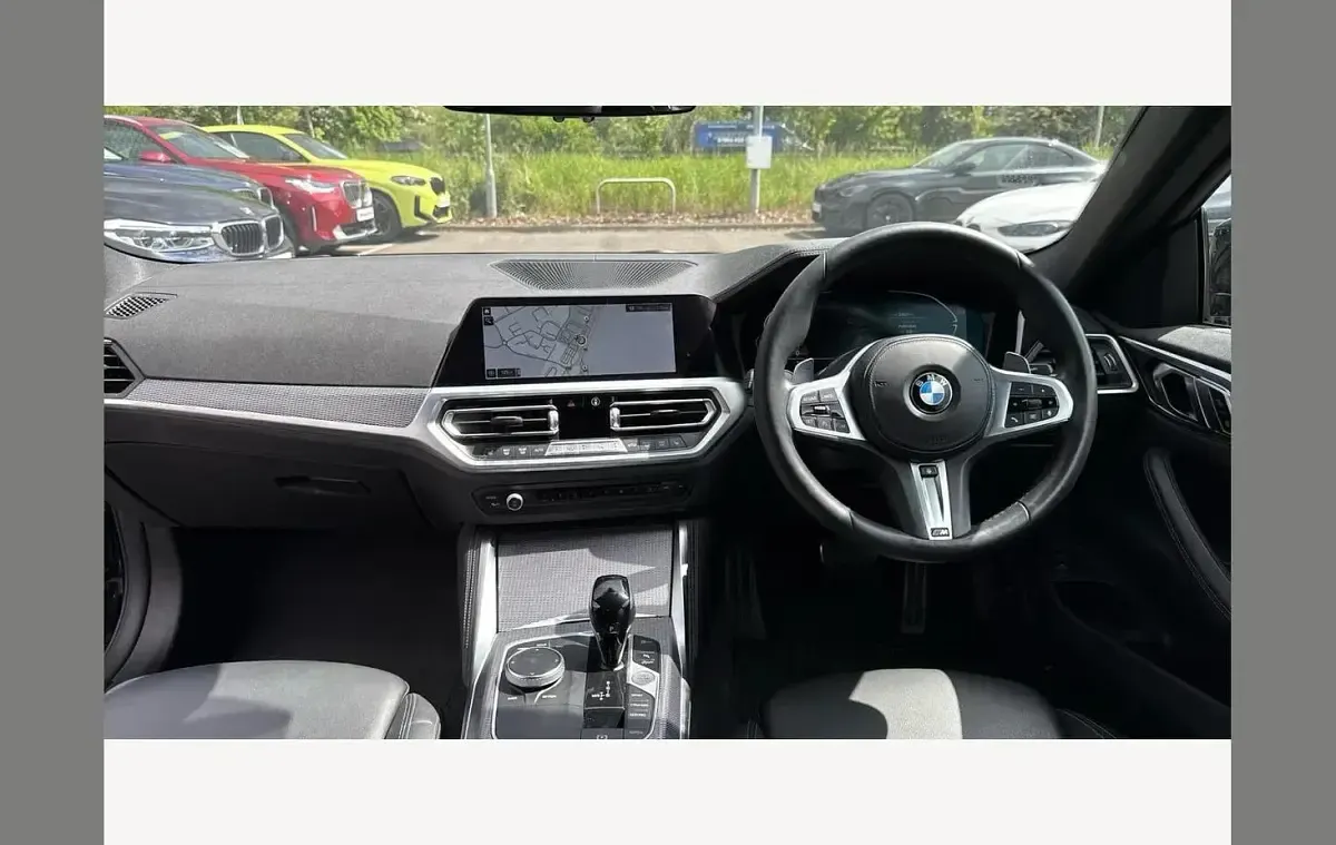 Usado BMW 420 M Sport 184 HP (135 kW) 2022 Preto Coupé