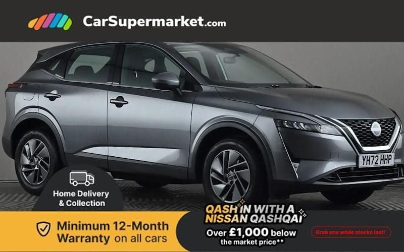 Grey Used 2022 Nissan Qashqai Acenta Premium SUV | £14,597 (Good price) - Image 1/3