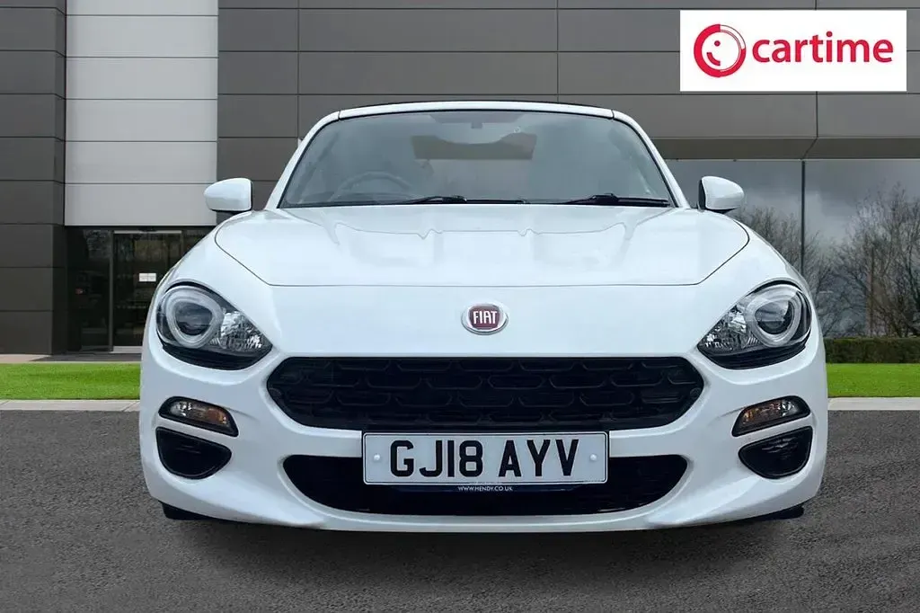 Used Fiat 124 Spider Classica 140 HP (102 kW) 2018 White Cabriolet