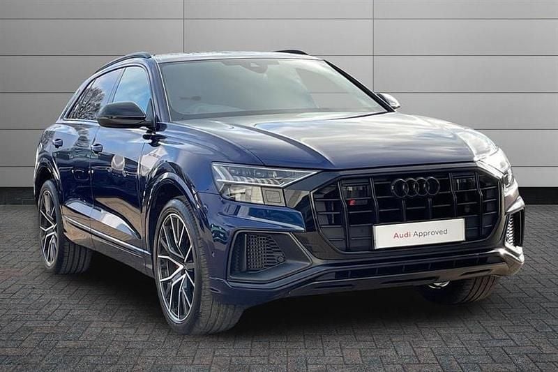 Used Audi SQ8 Black Edition 507 HP (372 kW) 2022 Navarra blue SUV