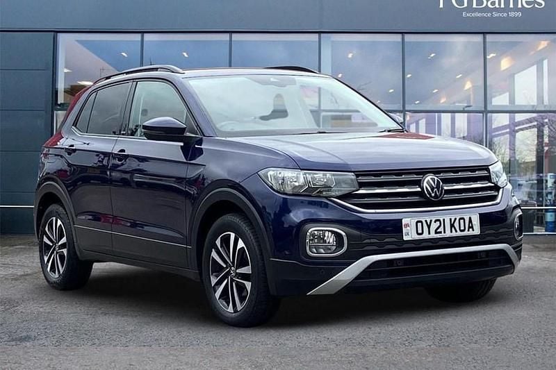 Blue Used 2021 VW T-Cross United SUV | £15,589 (Good price) - Image 1/1