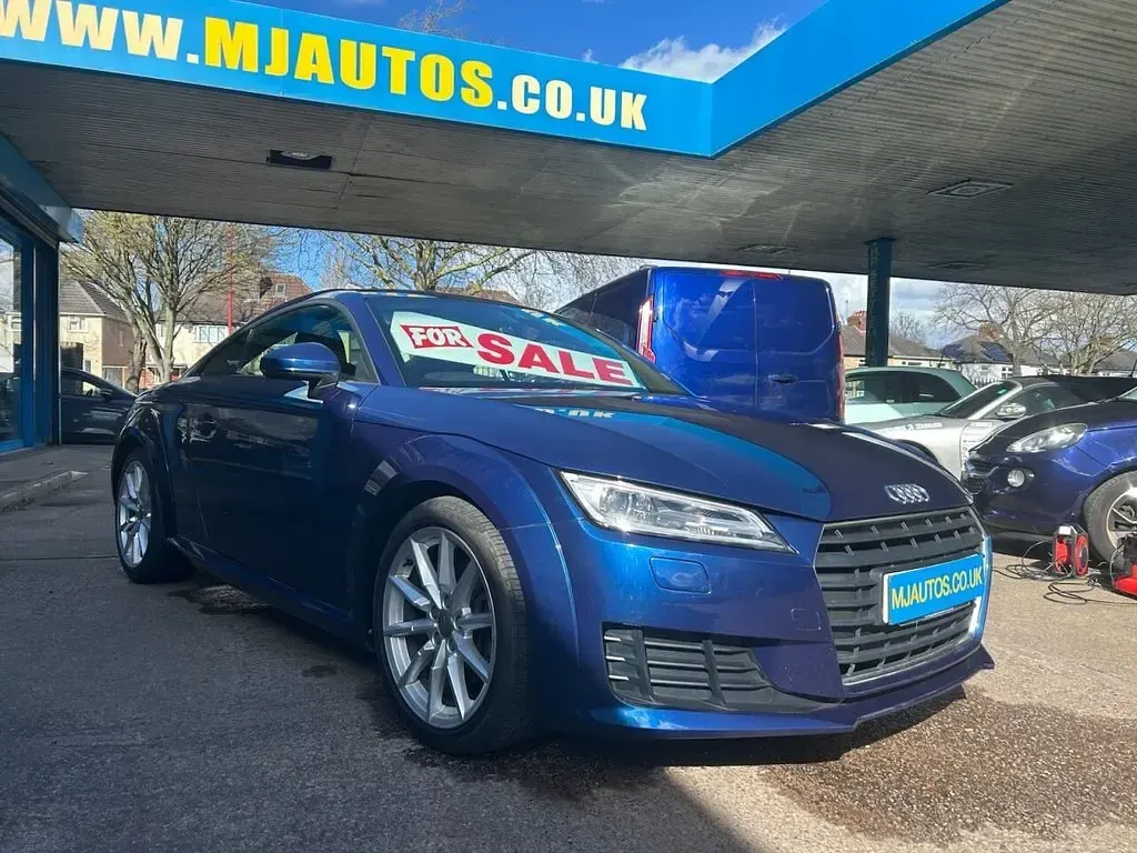 Used Audi TT Sport 230 HP (169 kW) 2015 Blue Coupe