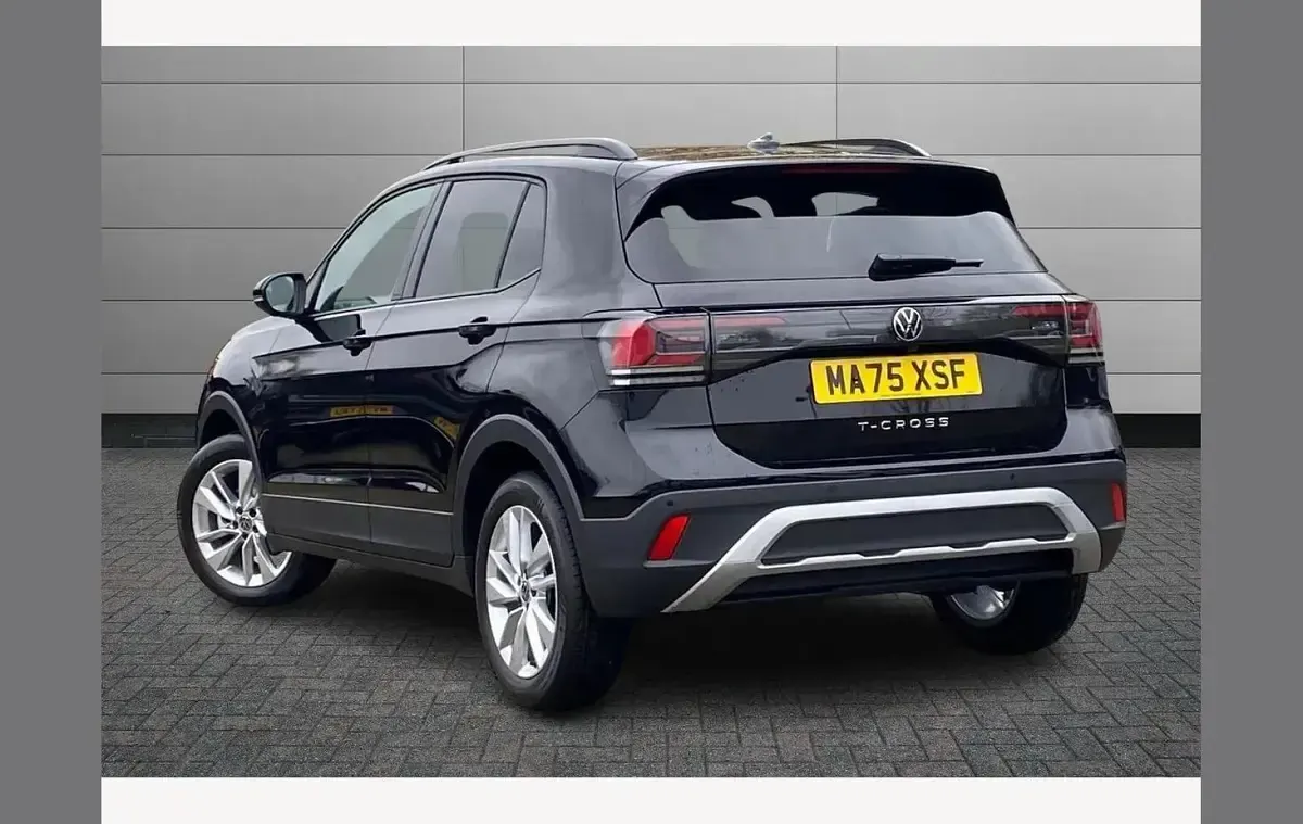 Used VW T-Cross Match 95 HP (69 kW) 2025 Black SUV