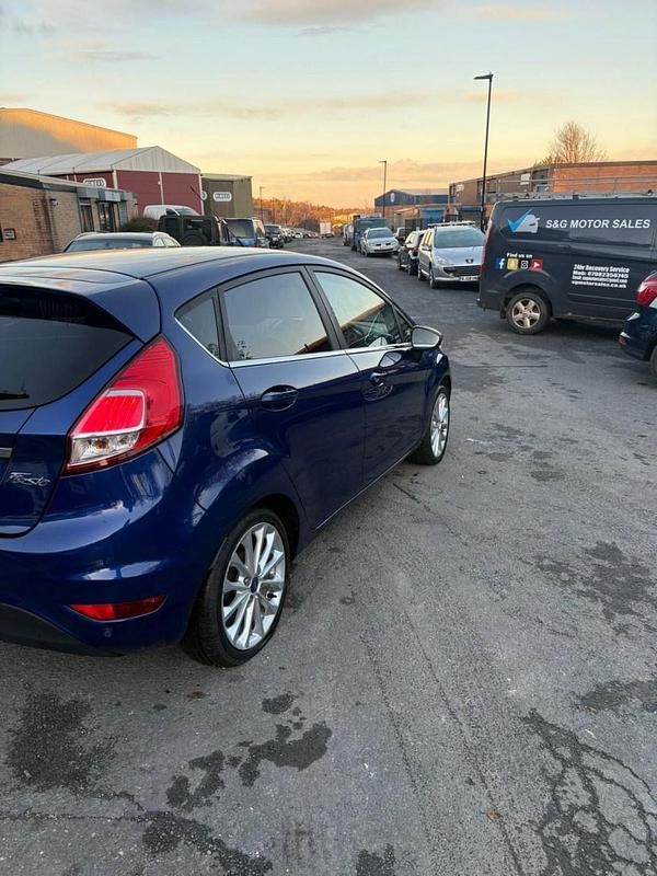 Used Ford Fiesta Titanium X 2015 Blue Hatchback