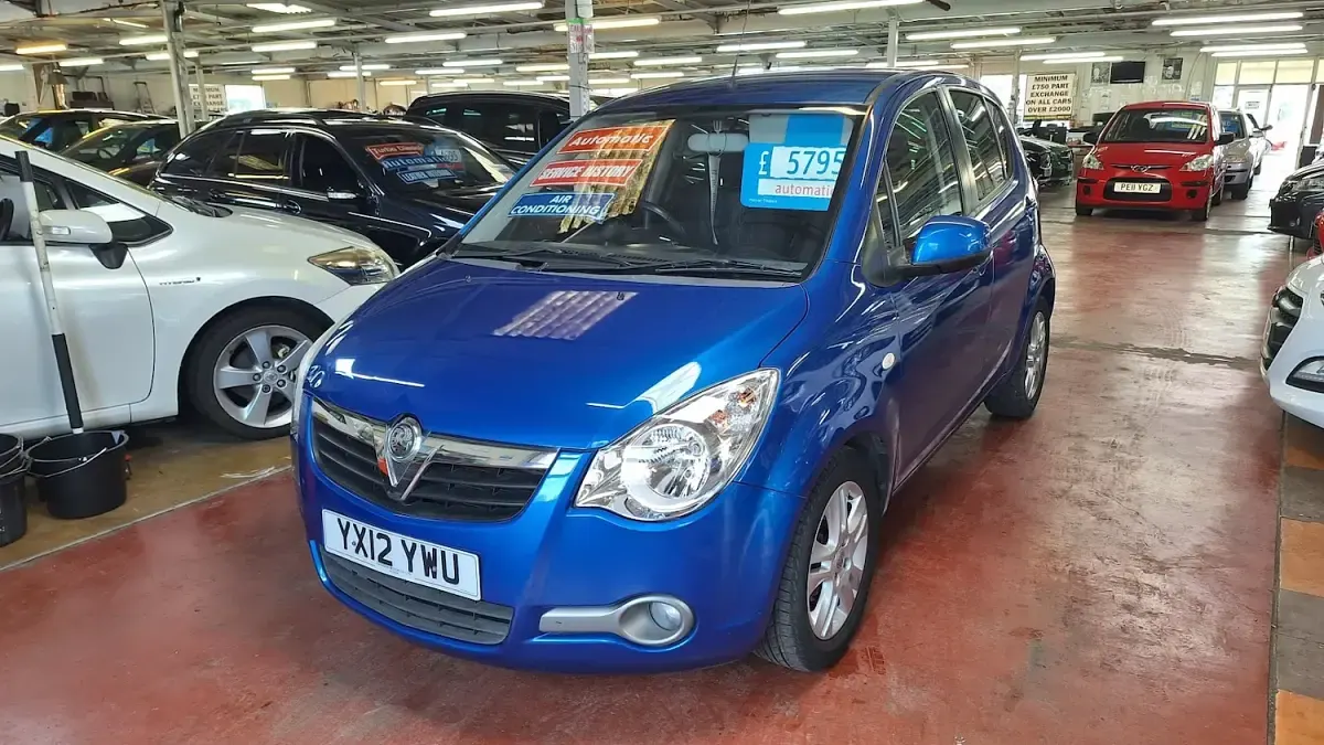 Used Vauxhall Agila 2012 Blue MPV