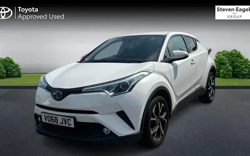 Used Toyota C-HR Design 116 HP (85 kW) 2018 White SUV