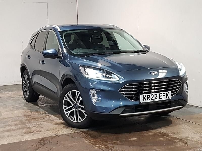 Blue Used 2022 Ford Kuga Titanium SUV | £19,998 (Fair price) - Image 1/4