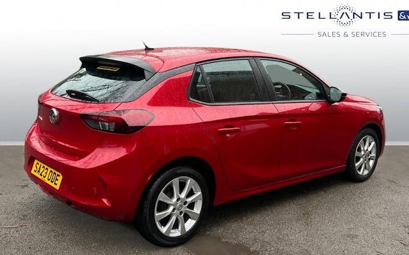 Used Vauxhall Corsa Design Edition 75 HP (55 kW) 2023 Red Hatchback