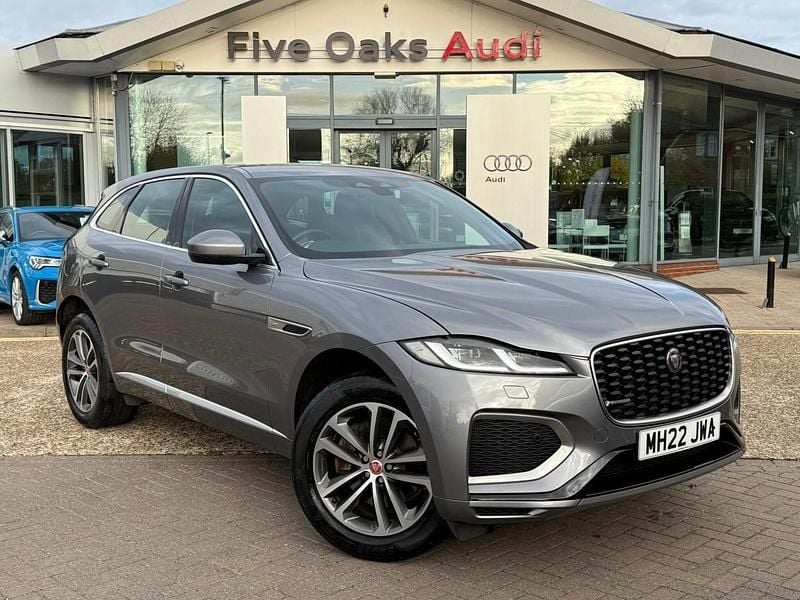 Grey Used 2022 Jaguar F-Pace R-Dynamic SUV | £28,980 (Good price) - Image 1/4