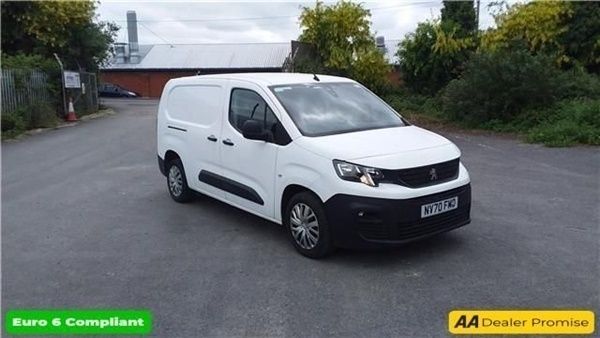 White Used 2020 Peugeot Partner MPV | £13,799 - Image 1/1