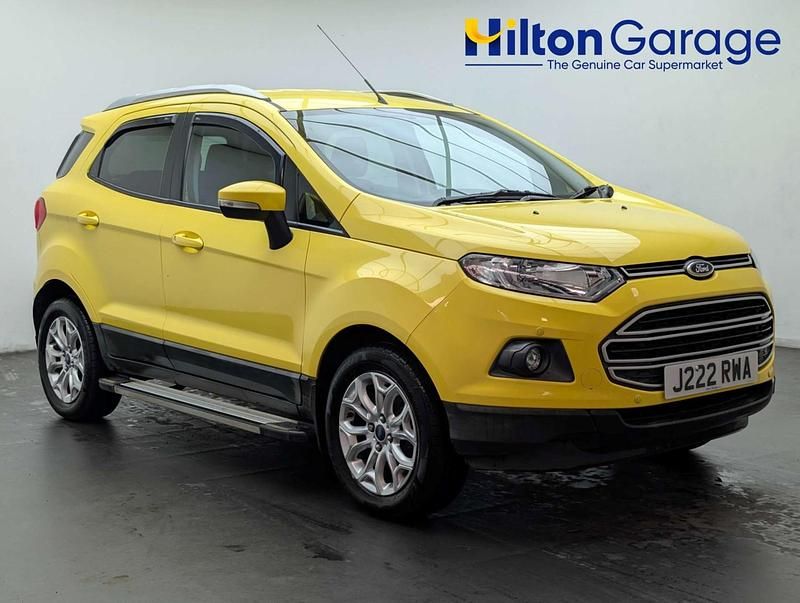 Used Ford Ecosport Zetec 112 HP (82 kW) 2015 Yellow SUV
