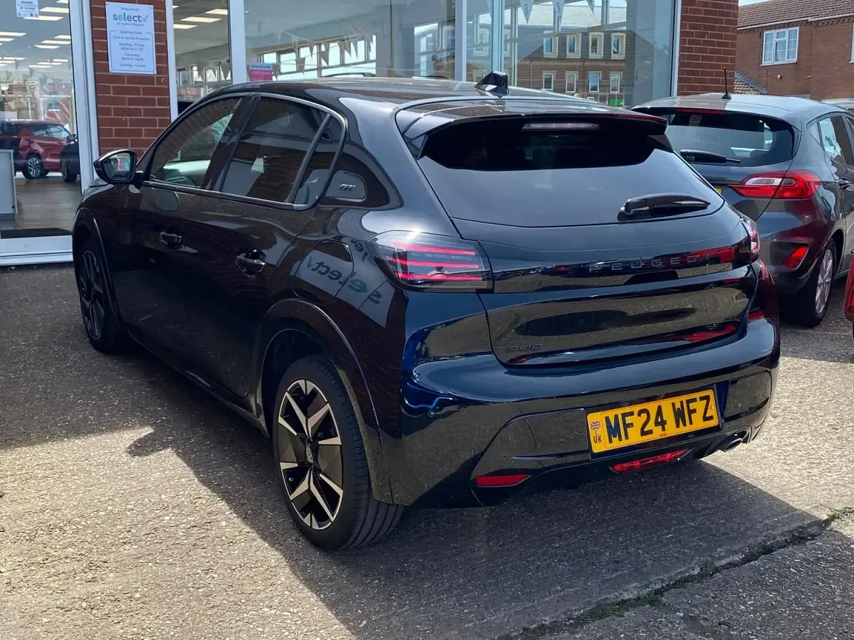 Used Peugeot 208 GTi 99 HP (72 kW) 2024 Black Hatchback
