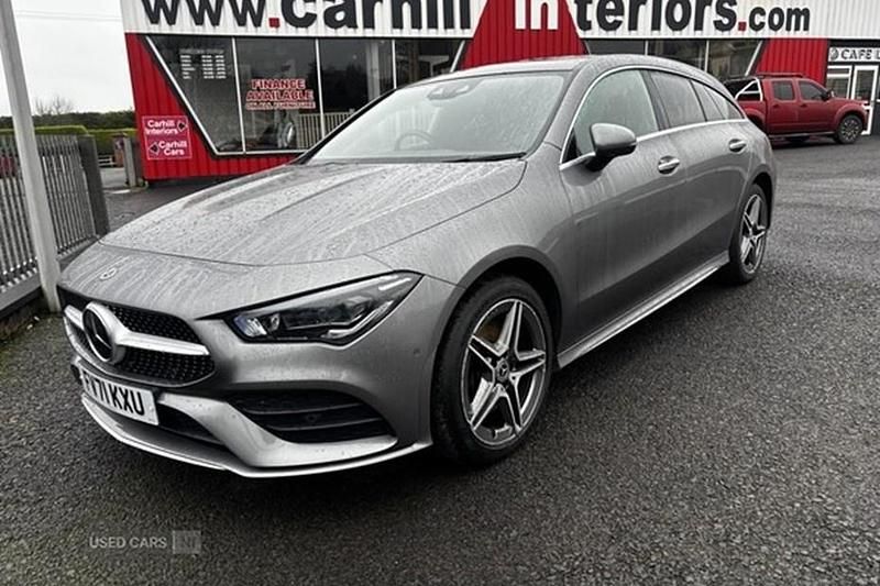 Used Mercedes CLA250e AMG Line Premium Plus 2021 Grey Sedan