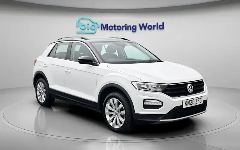 Used VW T-Roc SE 116 HP (85 kW) 2020 White SUV