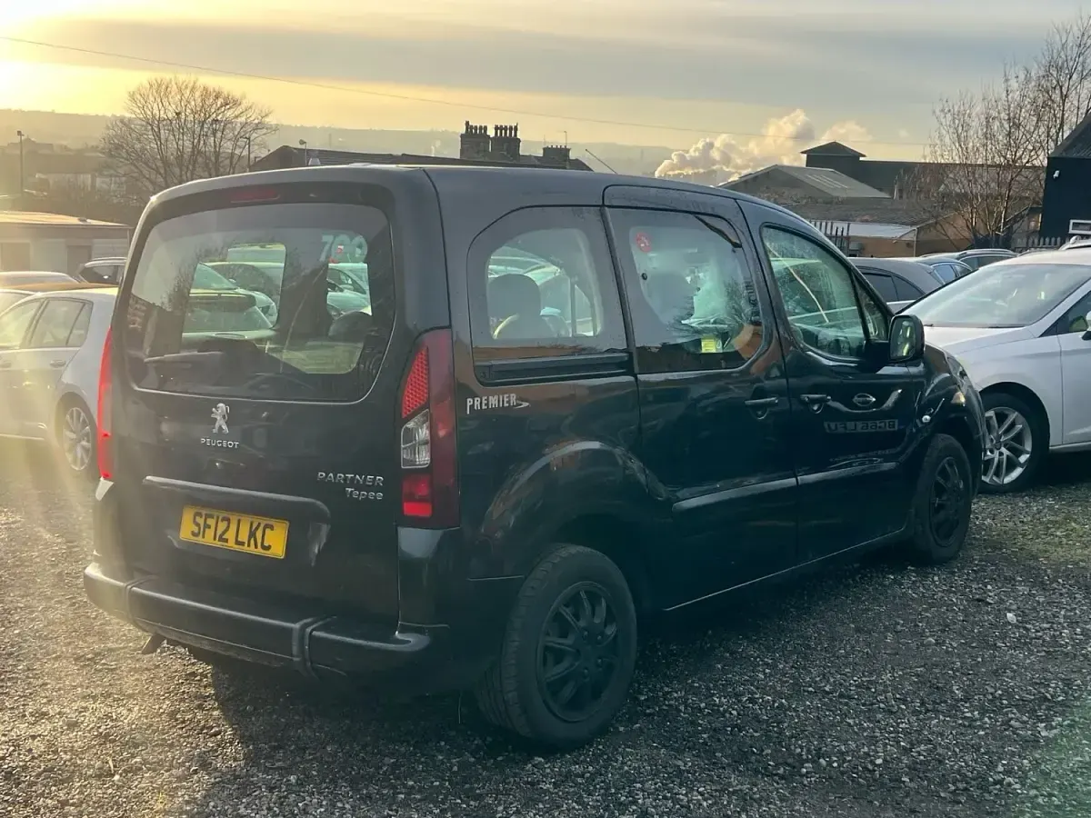 Used Peugeot Partner Tepee S 2012 Black MPV
