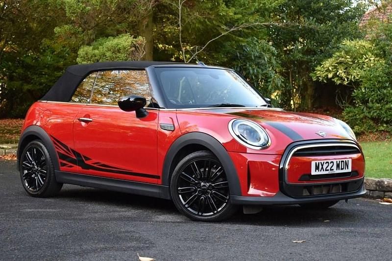 Used Mini Cooper Cabriolet Exclusive 136 HP (100 kW) 2022 Red Cabriolet