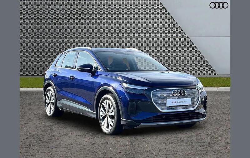 Blue Used 2022 Audi Q4 e-tron Sport SUV | £22,999 (Expensive) - Image 1/4