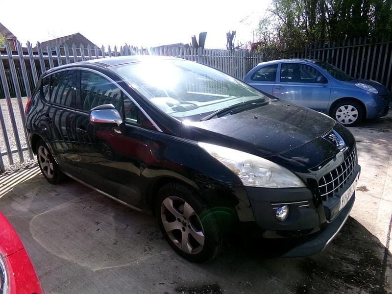 Used Peugeot 3008 112 HP (82 kW) 2009 Black Estate
