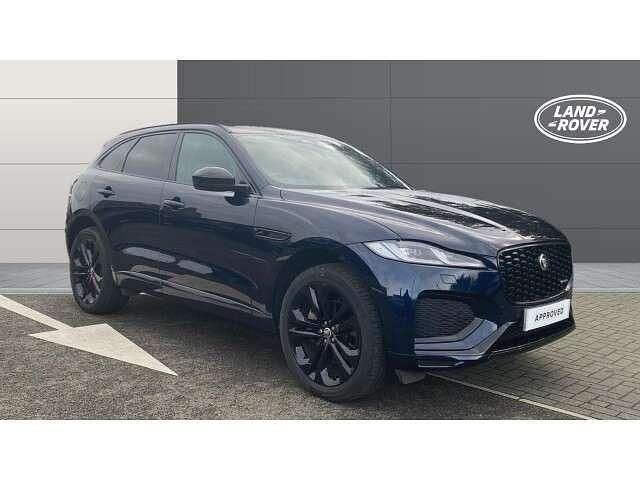 Blue Used 2023 Jaguar F-Pace R-Dynamic SUV | £38,491 (Expensive) - Image 1/4