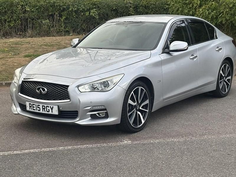 Silver Used 2015 Infiniti Q50 Premium Sedan | £6,800 (Fair price) - Image 1/4